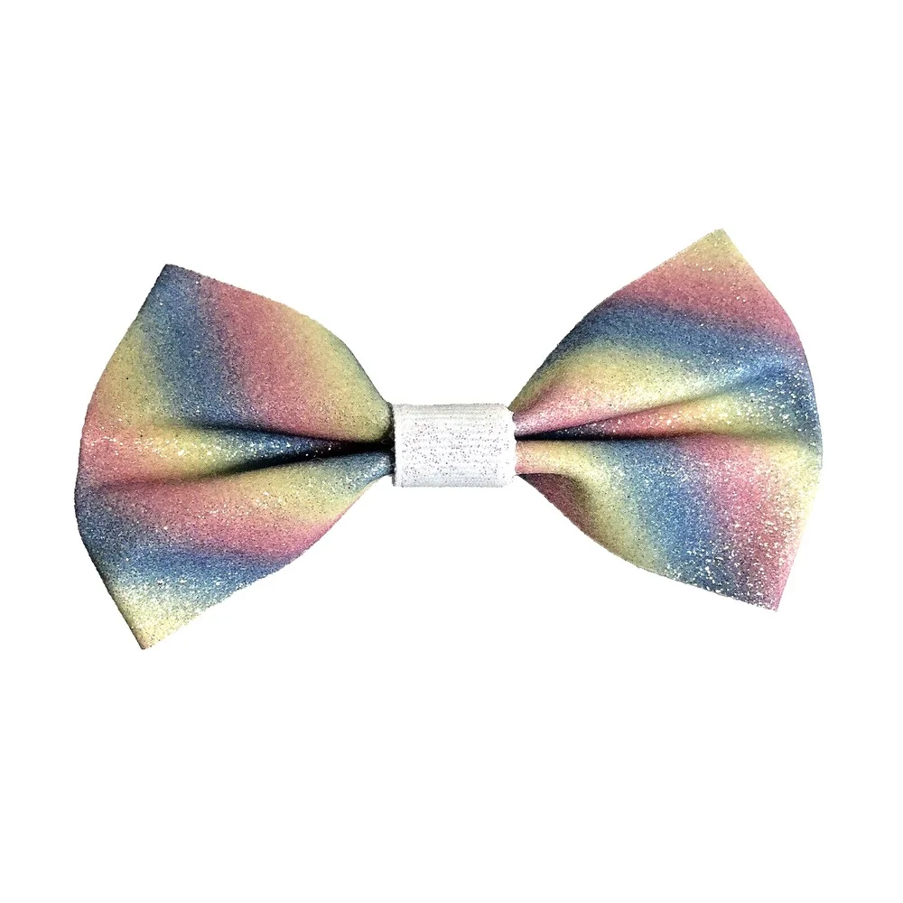 Rainbow Hair Clip Barrette Lot Ribbon Bow Knot Trendy New Coquette Stripes Pride
